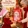 Load image into Gallery viewer, Gloveleya Pink Christmas Doll Gift Set – Light Skin – 5 Pieces - Gloveleya Official