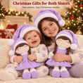 Load image into Gallery viewer, Gloveleya Purple Christmas Doll Gift Set – 5 Pieces - Gloveleya Official
