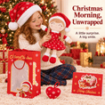 Load image into Gallery viewer, Gloveleya Red Christmas Doll Gift Set – Light Skin – 5 Pieces - Gloveleya Official