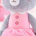 Load image into Gallery viewer, Lazada 17 - inch Personalized Magical Princess Dolls Gray Kitty - Gloveleya Official