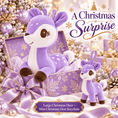 Load image into Gallery viewer, Lazada Christmas Deer Plush & Keychain Gift Set – Choose Your Color - Gloveleya Official