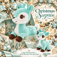 Load image into Gallery viewer, Lazada Christmas Deer Plush & Keychain Gift Set – Choose Your Color - Gloveleya Official