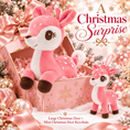 Load image into Gallery viewer, Lazada Christmas Deer Plush & Keychain Gift Set – Choose Your Color - Gloveleya Official