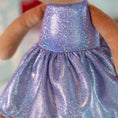 Load image into Gallery viewer, Lazadagifts 12 - inch Personalized Fashion Girls Stars Glitter Girls Tanned Purple - Gloveleya Official