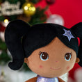 Load image into Gallery viewer, Lazadagifts 12 - inch Personalized Fashion Girls Stars Glitter Girls Tanned Purple - Gloveleya Official