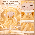 Load image into Gallery viewer, Leo Zodiac Doll – A Birthday Gift Written in the Stars - Gloveleya Official