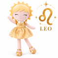 Load image into Gallery viewer, Leo Zodiac Doll – A Birthday Gift Written in the Stars - Gloveleya Official