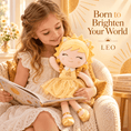 Load image into Gallery viewer, Leo Zodiac Doll – A Birthday Gift Written in the Stars - Gloveleya Official