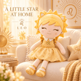 Load image into Gallery viewer, Leo Zodiac Doll – A Birthday Gift Written in the Stars - Gloveleya Official