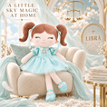 Load image into Gallery viewer, Libra Zodiac Doll Gift Set – 17-Inch Birthday Gift for Girls - Gloveleya Official