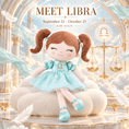 Load image into Gallery viewer, Libra Zodiac Doll Gift Set – 17-Inch Birthday Gift for Girls - Gloveleya Official