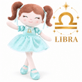 Load image into Gallery viewer, Libra Zodiac Doll Gift Set – 17-Inch Birthday Gift for Girls - Gloveleya Official