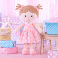 Cargar la imagen en la vista de la galería, Onetoo 13 - inch Personalized Polka Dot Series Dolls Girl Gifts - Gloveleya Official