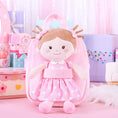 Cargar la imagen en la vista de la galería, Onetoo 9 - inch Personalized Girl Backpacks Girls Gift Polka Dot Series Dolls Backpack Pink - Gloveleya Official