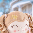 Load image into Gallery viewer, Pe Gloveleya 14 - inch Plush Girl Dolls Crown Princess Pink Baby Girl Gift - Gloveleya Official