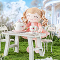 Load image into Gallery viewer, Pe Gloveleya 14 - inch Plush Girl Dolls Crown Princess Pink Baby Girl Gift - Gloveleya Official