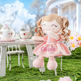 Load image into Gallery viewer, Pe Gloveleya 14 - inch Plush Girl Dolls Crown Princess Pink Baby Girl Gift - Gloveleya Official