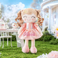 Load image into Gallery viewer, Pe Gloveleya 14 - inch Plush Girl Dolls Crown Princess Pink Baby Girl Gift - Gloveleya Official