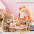Load image into Gallery viewer, Personalization Gloveleya 12 - inch Baby Girl Gifts Plush Bunny Doll Series Orange - Gloveleya Official