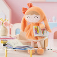 Load image into Gallery viewer, Personalization Gloveleya 12 - inch Baby Girl Gifts Plush Bunny Doll Series Orange - Gloveleya Official