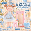 Load image into Gallery viewer, Personalized 16-inch Gloveleya Spring Girls Dolls Blue - Gloveleya Official