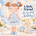 Load image into Gallery viewer, Personalized 16-inch Gloveleya Spring Girls Dolls Blue - Gloveleya Official