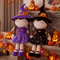 Load image into Gallery viewer, Personalized Black Witch Girl Doll – 16-Inch Halloween Gift for Girls - Gloveleya Official