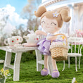 Load image into Gallery viewer, Personalized Gloveleya 13 - inch Girl Gift Dream Princess Doll Lilac - Gloveleya Official