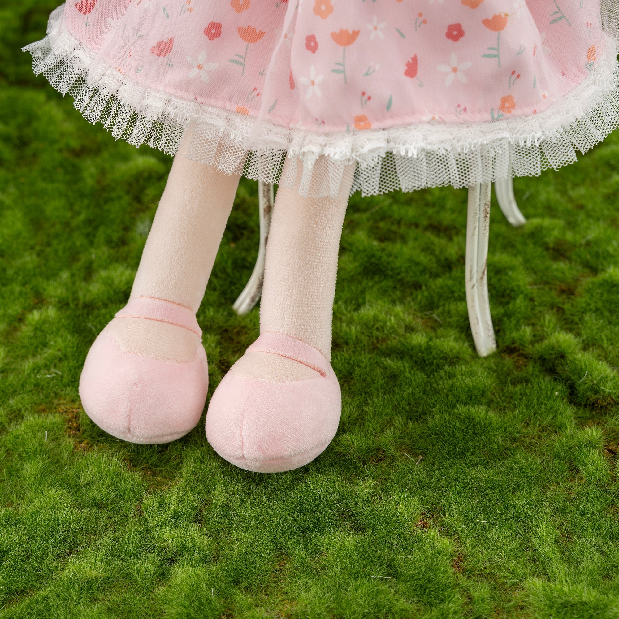 Personalized Gloveleya 16 - inch Baby Doll Girl Gift Garden Pink Flower Girls Dolls Pink - Gloveleya Official