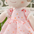 Cargar la imagen en la vista de la galería, Personalized Gloveleya 16 - inch Baby Doll Girl Gift Garden Pink Flower Girls Dolls Pink - Gloveleya Official