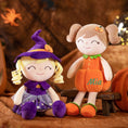 Load image into Gallery viewer, Personalized Gloveleya 18 - inch Halloween Toy Baby Girl Gifts Plush Pumpkin Doll Orange - Gloveleya Official