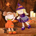 Load image into Gallery viewer, Personalized Gloveleya 18 - inch Halloween Toy Baby Girl Gifts Plush Pumpkin Doll Orange - Gloveleya Official