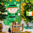 Load image into Gallery viewer, Personalized Gloveleya Saint Patrick's Day Blessings Gifts Plush Shamrock Elf Doll 16" Green - Gloveleya Official