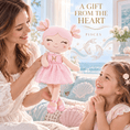 Cargar la imagen en la vista de la galería, Pisces Zodiac Doll Gift Set – 17-Inch Birthday Gift for Girls - Gloveleya Official