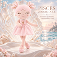 Cargar la imagen en la vista de la galería, Pisces Zodiac Doll Gift Set – 17-Inch Birthday Gift for Girls - Gloveleya Official