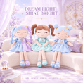 Cargar la imagen en la vista de la galería, Pisces Zodiac Doll Gift Set – 17-Inch Birthday Gift for Girls - Gloveleya Official