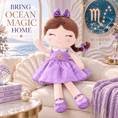Carica l'immagine nel visualizzatore della galleria, Scorpio Zodiac Doll Gift Set – 17-Inch Birthday Gift for Girls - Gloveleya Official