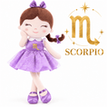 Carica l'immagine nel visualizzatore della galleria, Scorpio Zodiac Doll Gift Set – 17-Inch Birthday Gift for Girls - Gloveleya Official