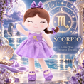 Carica l'immagine nel visualizzatore della galleria, Scorpio Zodiac Doll Gift Set – 17-Inch Birthday Gift for Girls - Gloveleya Official