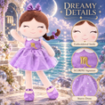 Carica l'immagine nel visualizzatore della galleria, Scorpio Zodiac Doll Gift Set – 17-Inch Birthday Gift for Girls - Gloveleya Official