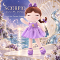 Carica l'immagine nel visualizzatore della galleria, Scorpio Zodiac Doll Gift Set – 17-Inch Birthday Gift for Girls - Gloveleya Official