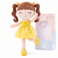 Cargar la imagen en la vista de la galería, Taurus Zodiac Doll Gift Set – 17-Inch Birthday Gift for Girls - Gloveleya Official