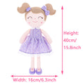 Charger l'image dans la visionneuse de la galerie, (US Only) Gloveleya 16 - inch Baby Girl Gifts Plush Toy Daisy Doll Purple - Gloveleya Official