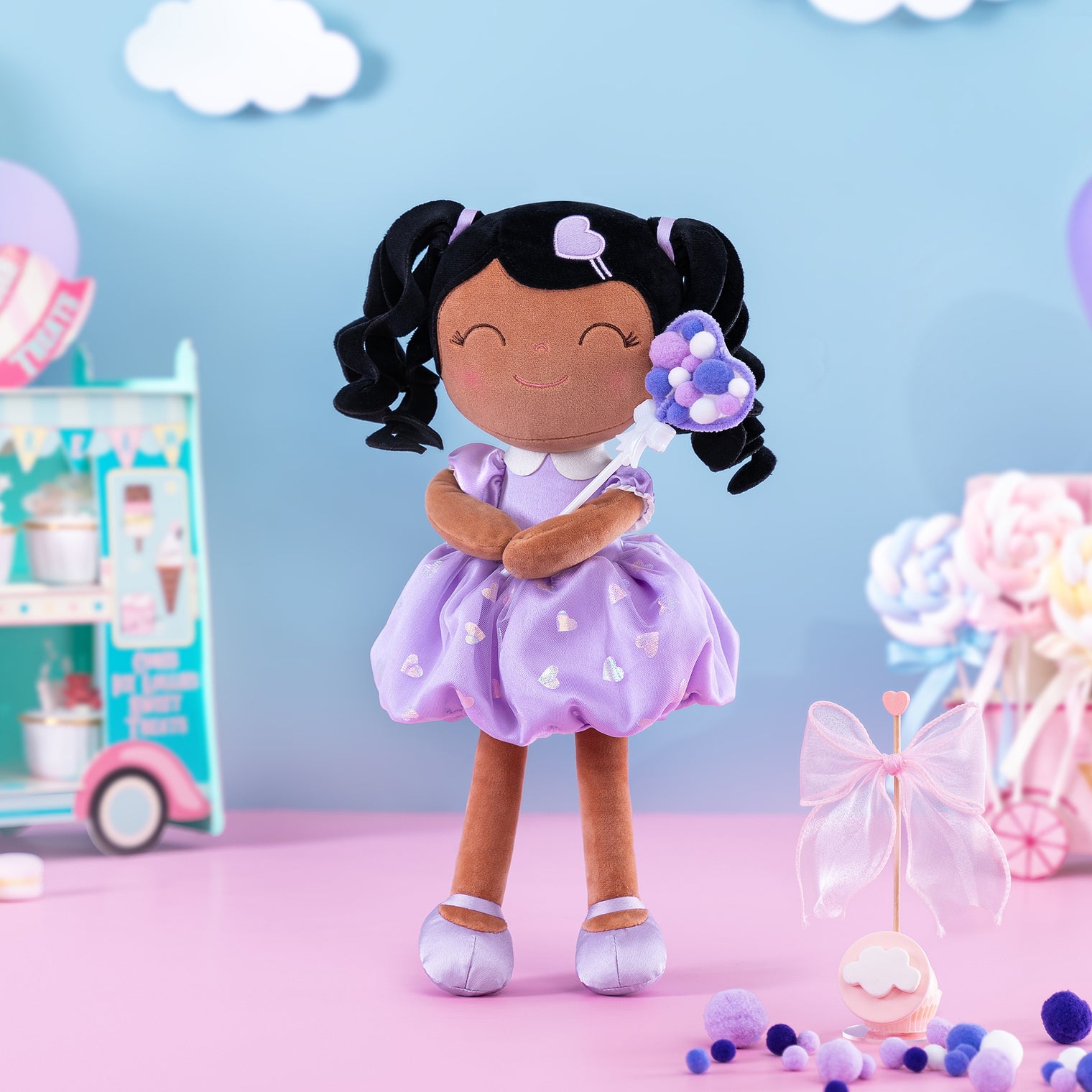 Gloveleya Personalized Love Curly Princess Doll: The Perfect Gift for Kids