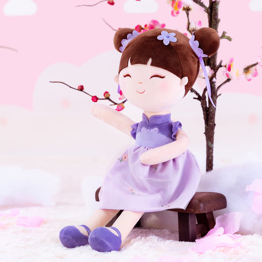 Gloveleya Chinese Style Doll—Crape Myrtle: The Perfect Custom Plush Doll for Christmas and Birthdays