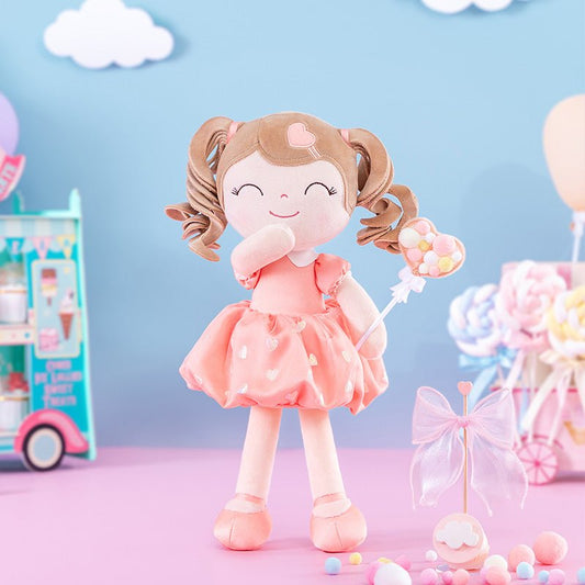 Discover the Charm of Gloveleya Personalized Heart Curly Princess Doll - Gloveleya Official