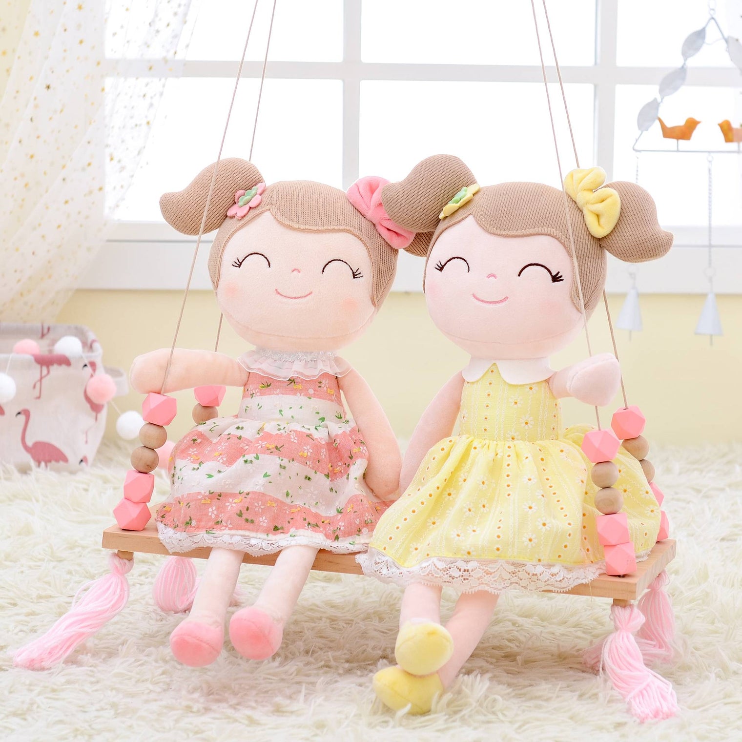 Discover the Charm of the Gloveleya Spring Girl Doll - Yellow Plush Toy - Gloveleya Official