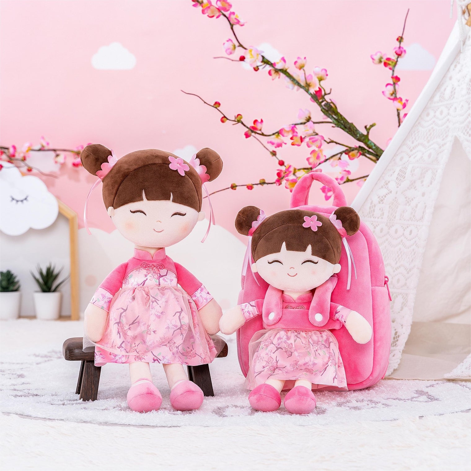 Discover the Magic of Gloveleya's Personalized Fairy Girl Doll Backpack - Gloveleya Official