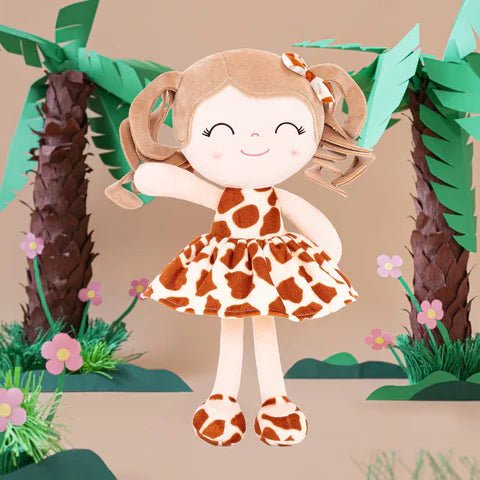 Discover the Magic of the Gloveleya Personalized Doll with Giraffe Costume - Gloveleya Official