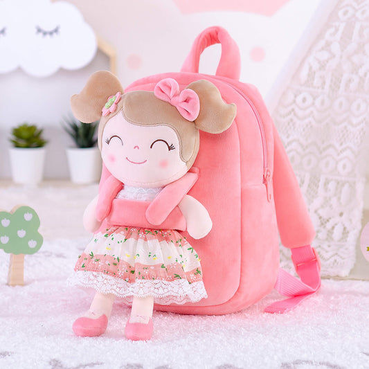 Discover the Perfect Gift: Personalized Spring Girl Doll Backpack by Gloveleya - Gloveleya Official